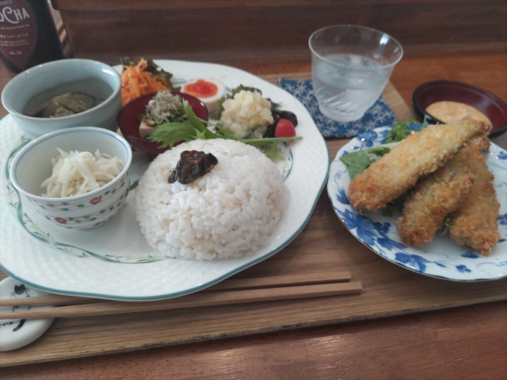 Ohanaの台所さんのお魚ランチプレート