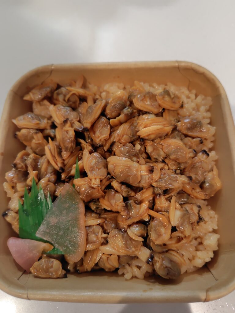 あさりご飯 2切れの沢庵を使うポイントが重要!吐き気が来たら食え!!