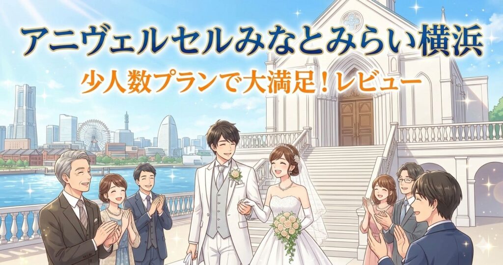 【結婚式場】少人数プランで大満足！アニヴェルセルみなとみらい横浜をレビュー